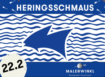 heringsschmaus, hering, fischbuffet, aschermittwoch, malerwinkl, serviert