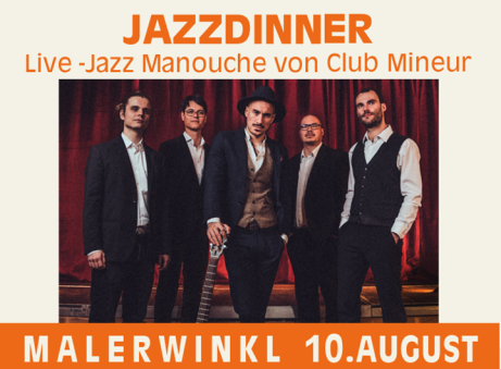 jazz, jazzdinner, manouche, club mineur, oe ticket, live, live band, gitarrre, 